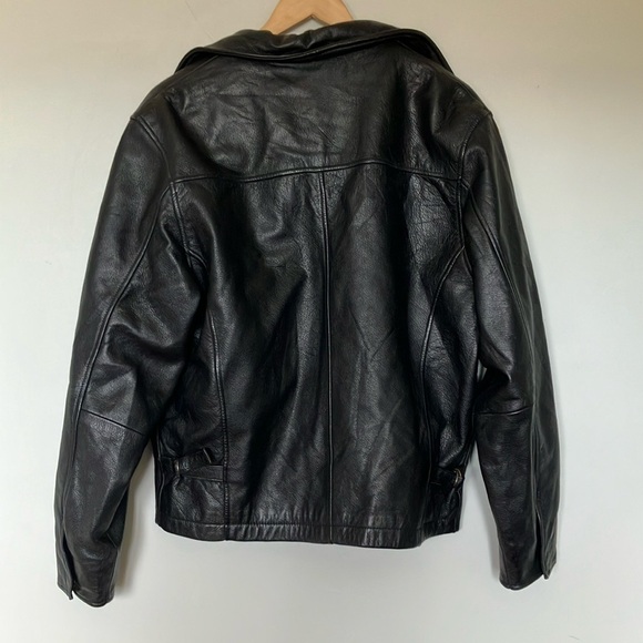 Wilsons Leather Black Jacket for Men - Picture 7 of 9